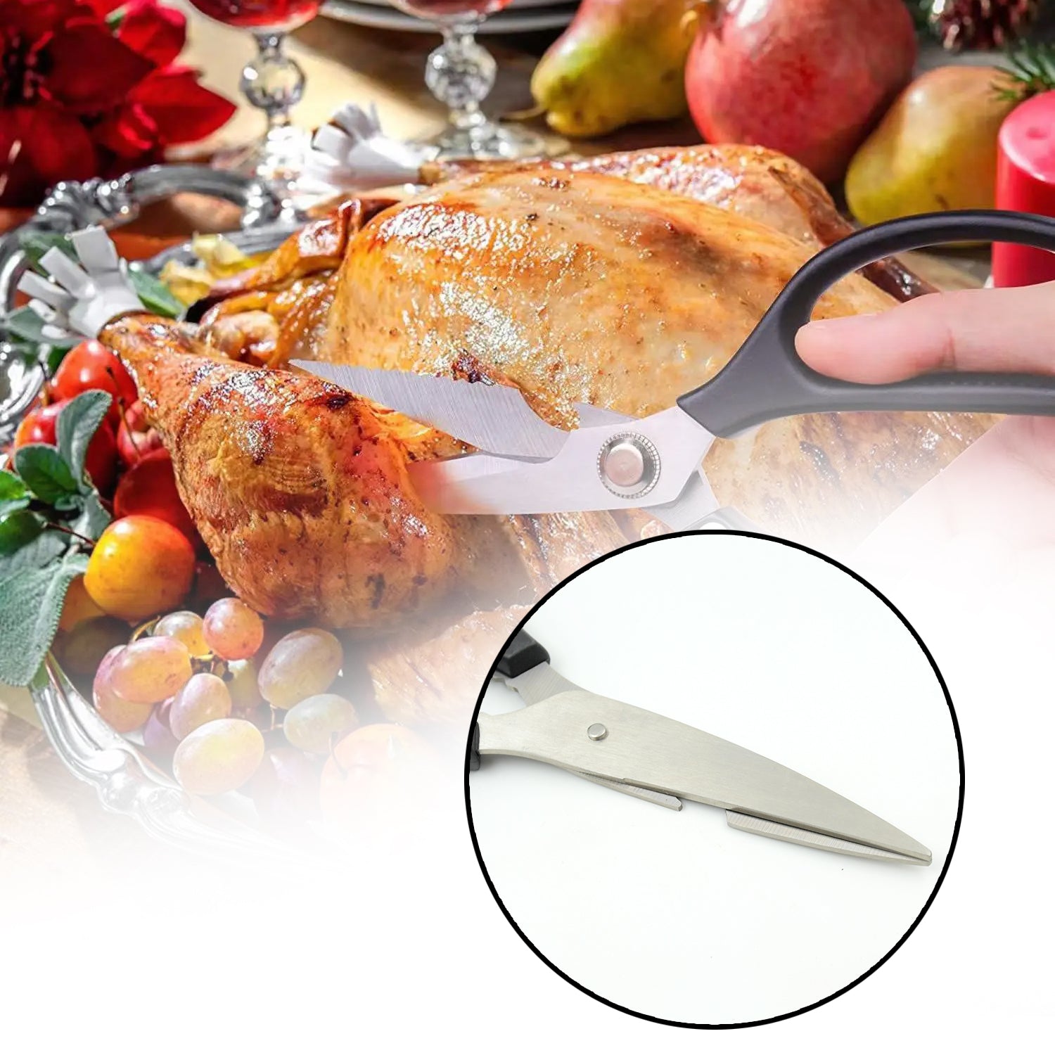 3 in1 Multi-Function Kitchen Household for Vegetables, Fruit, Cheese & Meat Slices with Bottle Opener Stainless Steel Sea Food Scissor (1 Pc ) 3 in1 Multi-Function Kitchen Household for Vegetables, Fruit, Cheese & Meat Slices with Bottle Opener Stainless Steel Sea Food Scissor (1 Pc )